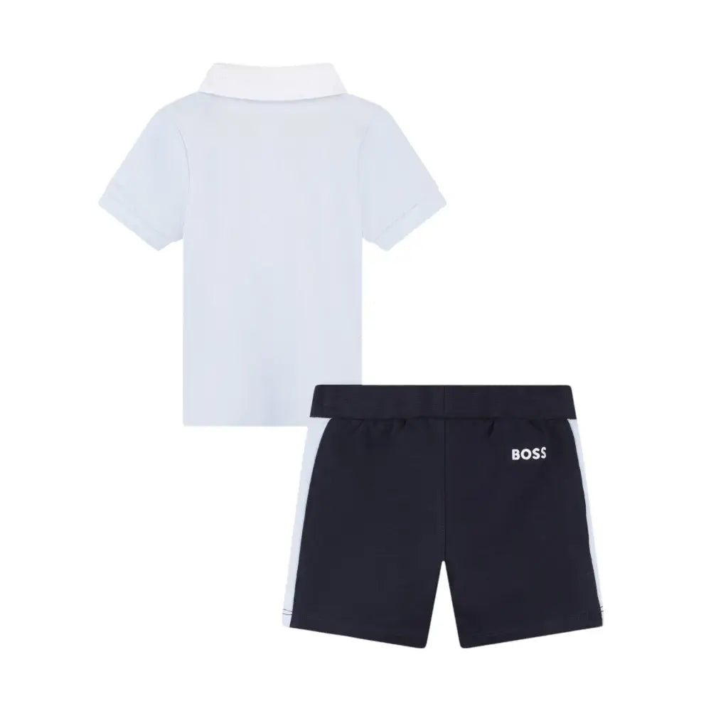Completo Bambino Hugo Boss polo + shorts Hugo Boss
