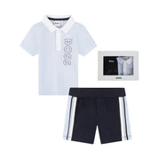 Completo Bambino Hugo Boss polo + shorts Hugo Boss