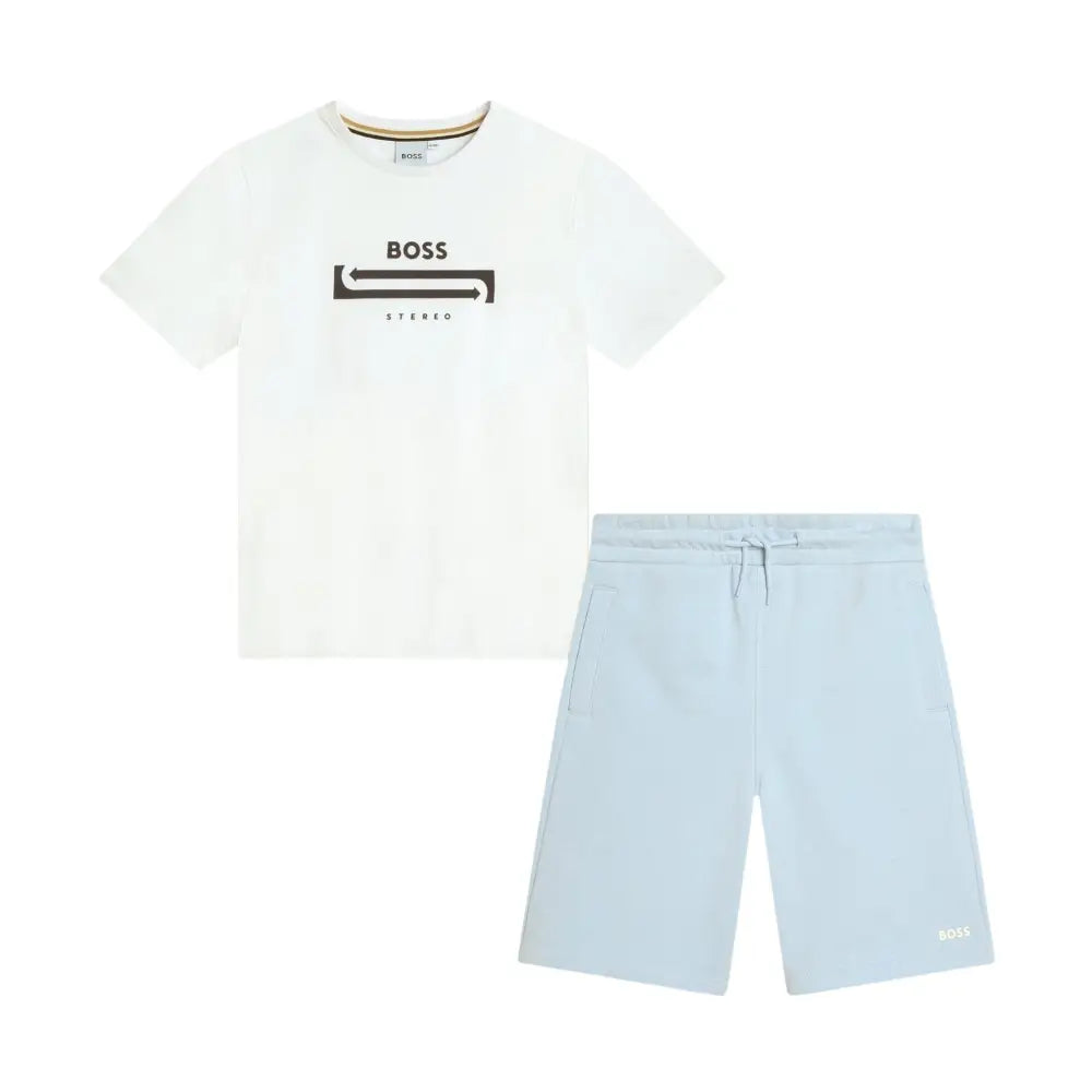 Completo Bambino Hugo Boss Set T-shirt + bermuda Hugo Boss