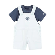Completo Bambino Timberland salopette + t-shirt Timberland