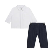 Completo Bambino unisex Karl Lagerfeld Set camicia e pantalone Karl Lagerfeld