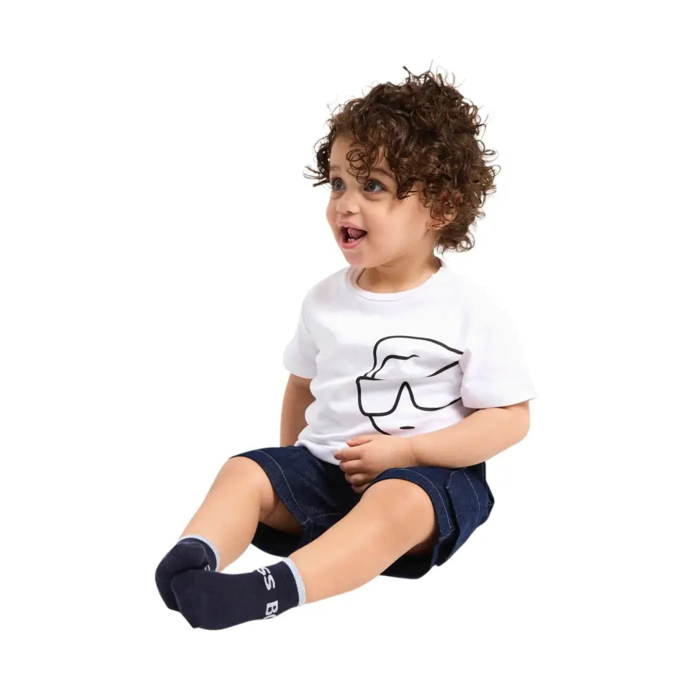 Completo Bambino unisex Karl Lagerfeld Set pantaloncini e t-shirt Karl Lagerfeld