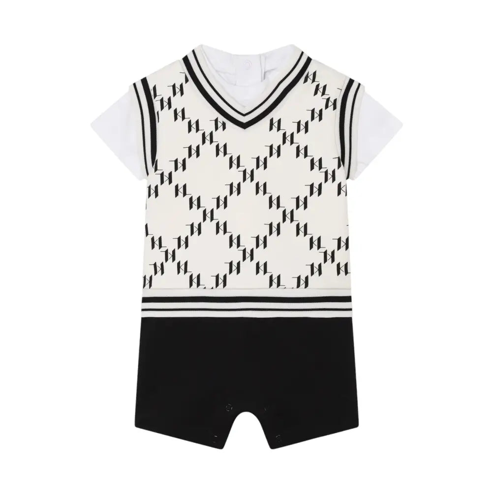 Completo Bambino unisex Karl Lagerfeld Tutina da cerimonia 3-in-1 Karl Lagerfeld