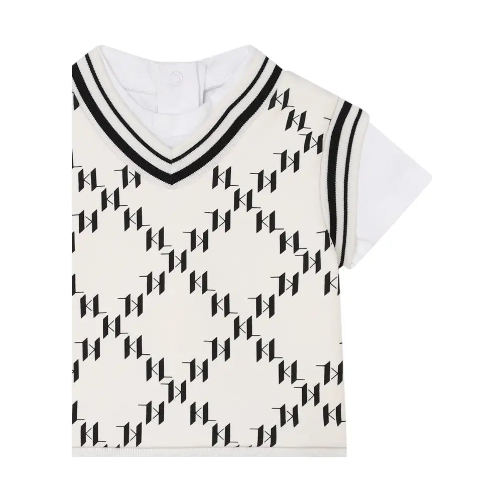 Completo Bambino unisex Karl Lagerfeld Tutina da cerimonia 3-in-1 Karl Lagerfeld