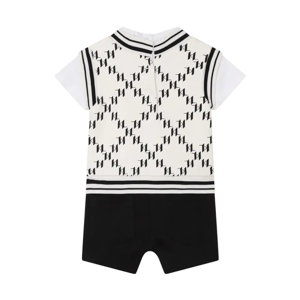 Completo Bambino unisex Karl Lagerfeld Tutina da cerimonia 3-in-1 Karl Lagerfeld