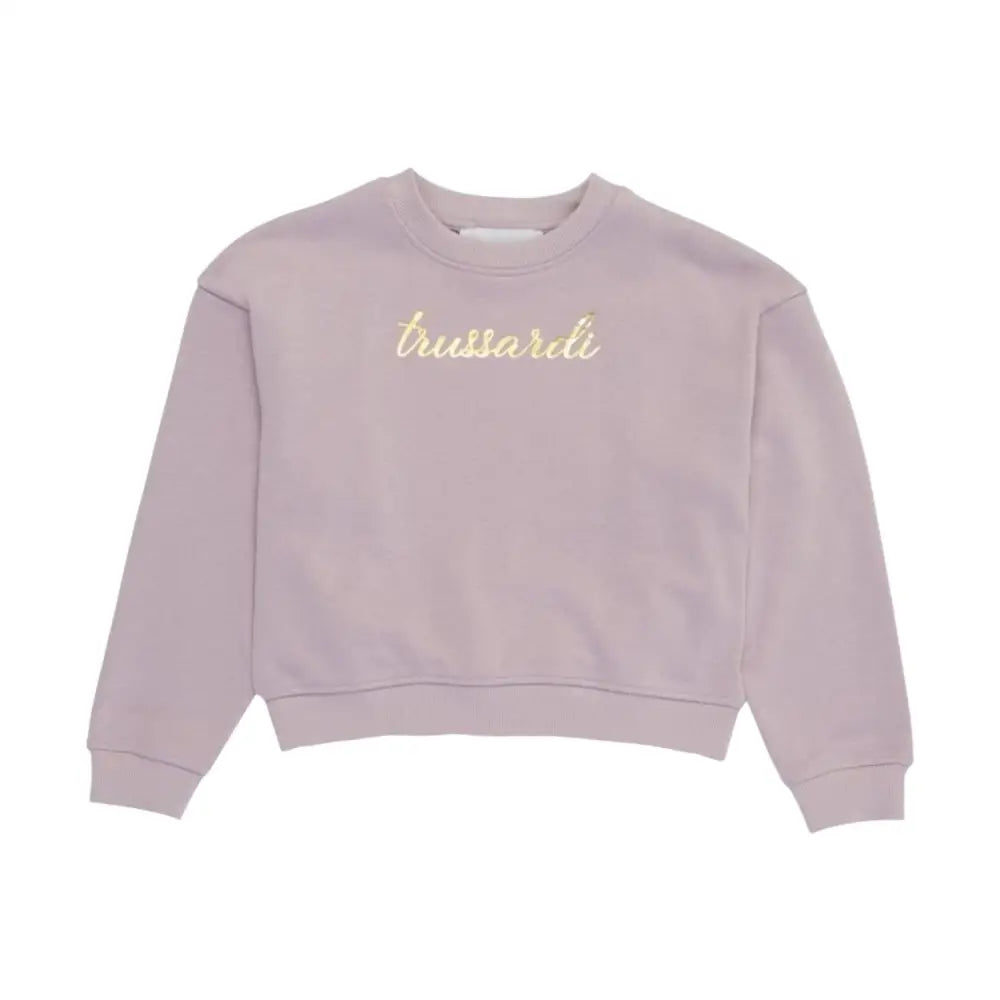 Completo felpa cropped e pantalone Bambina Trussardi Trussardi