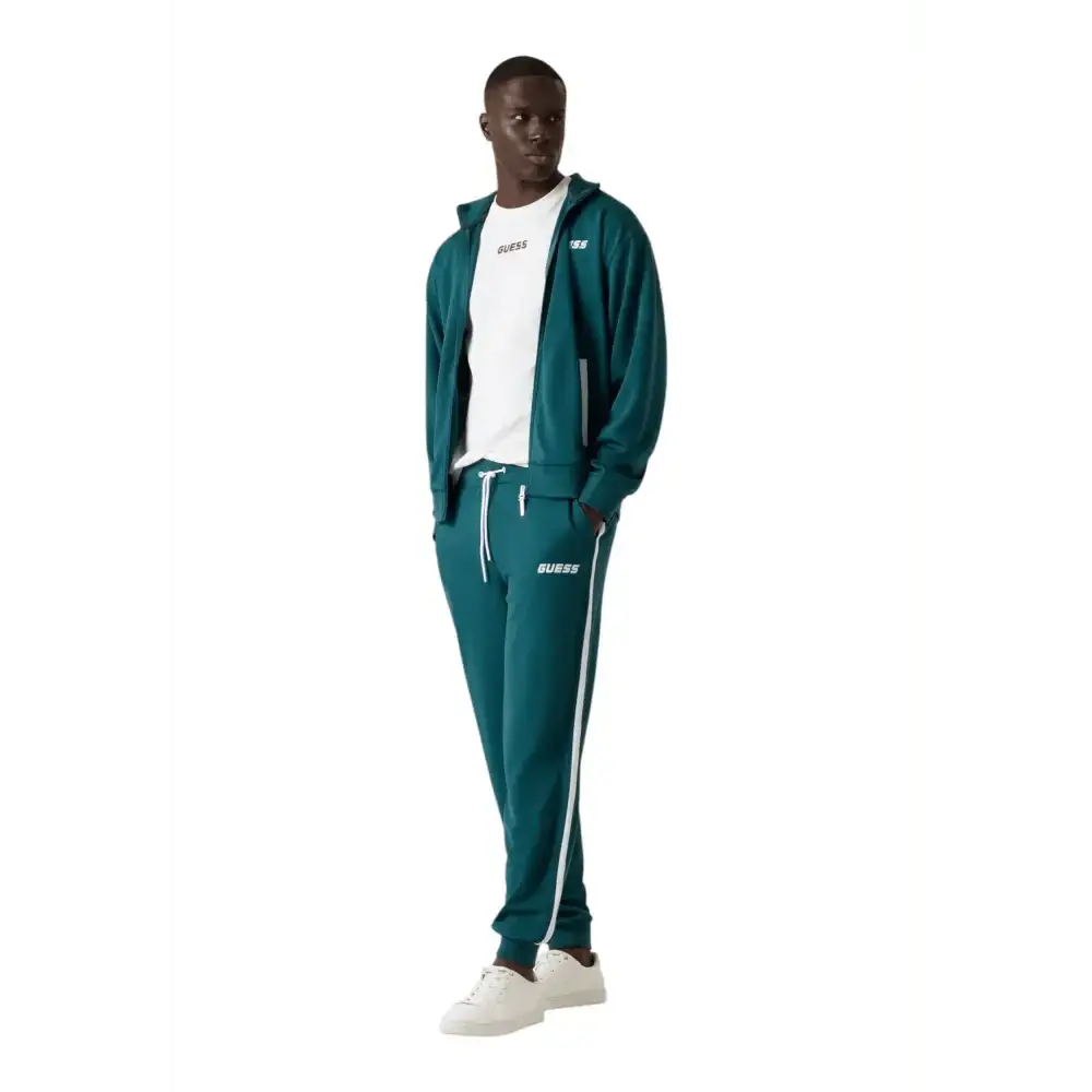 Felpa a collo alto con zip integrale Uomo Guess Activewear - Follower SRL