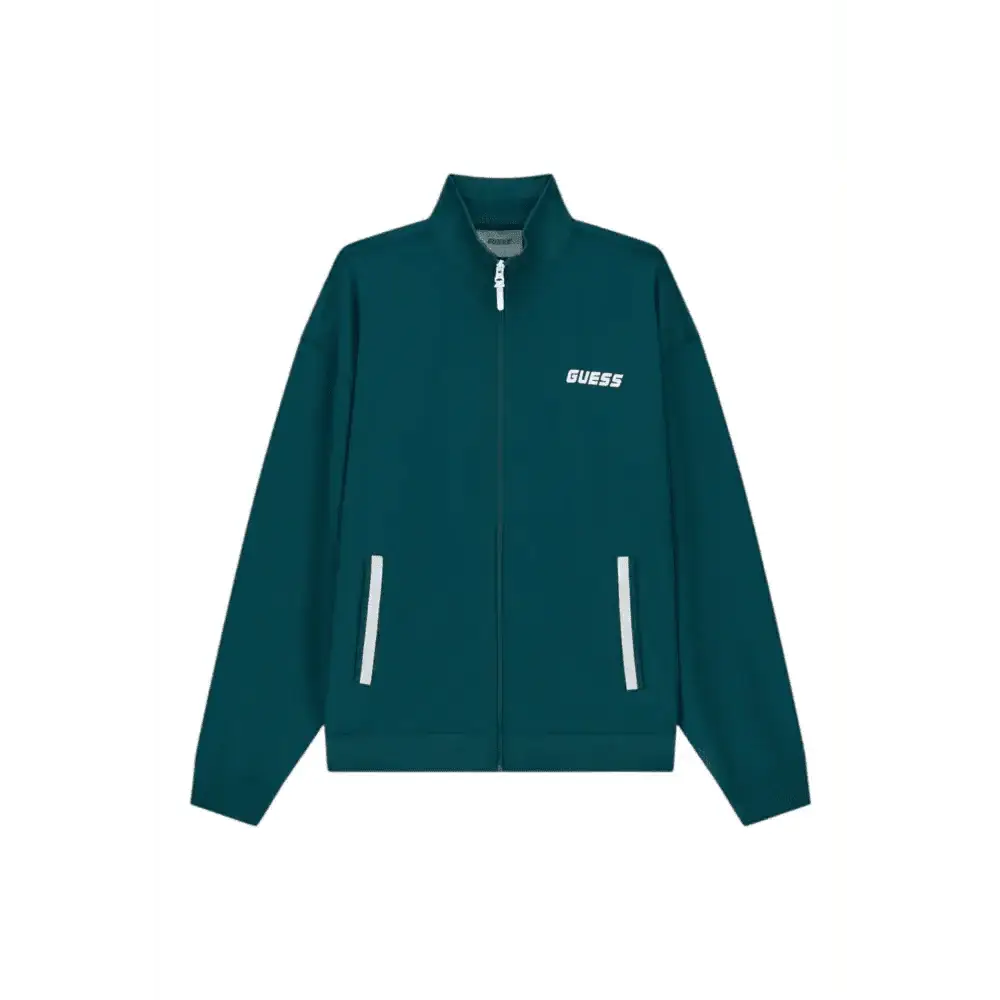 Felpa a collo alto con zip integrale Uomo Guess Activewear - Follower SRL