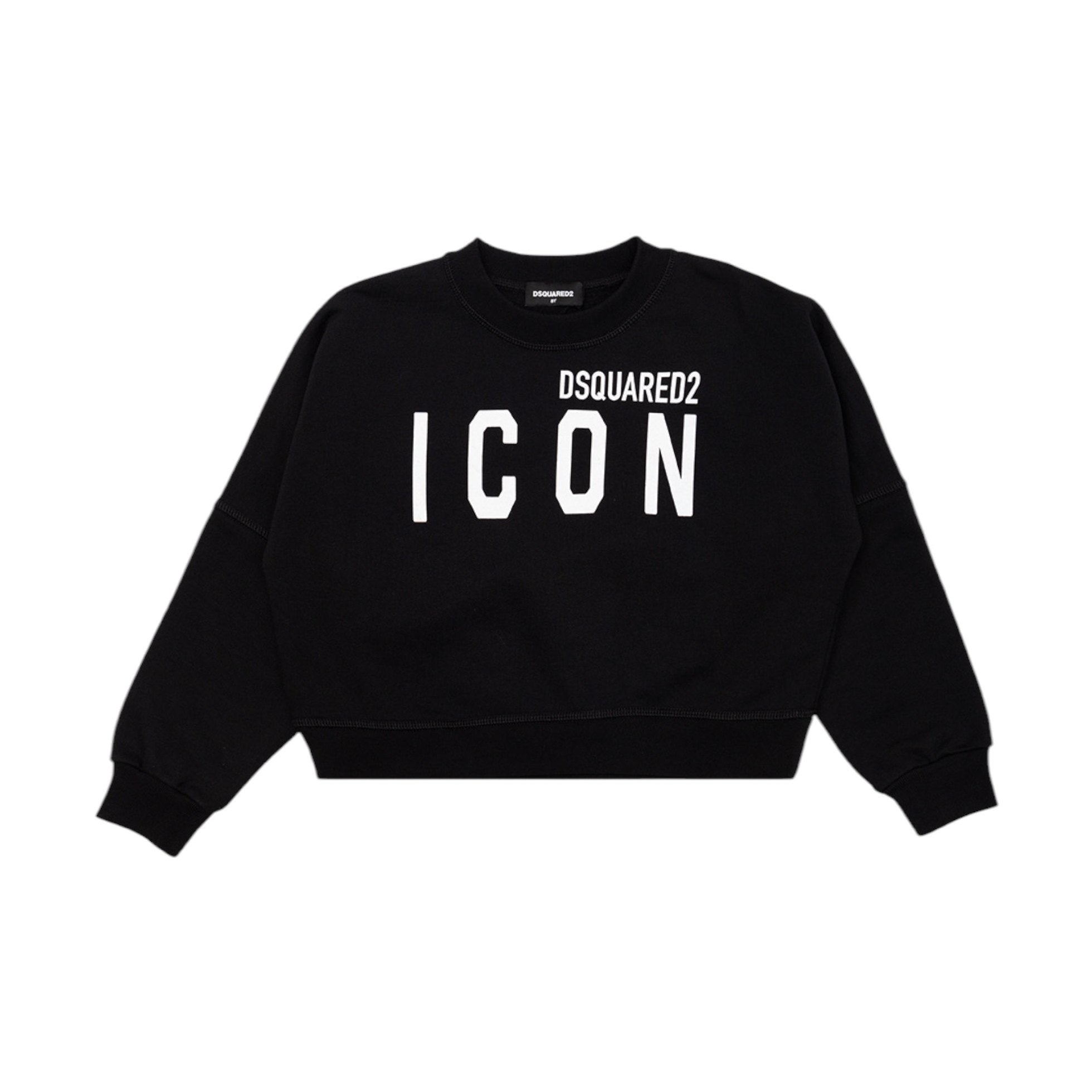 Felpa Bambina Dsquared2 Icon Cropped Dsquared2