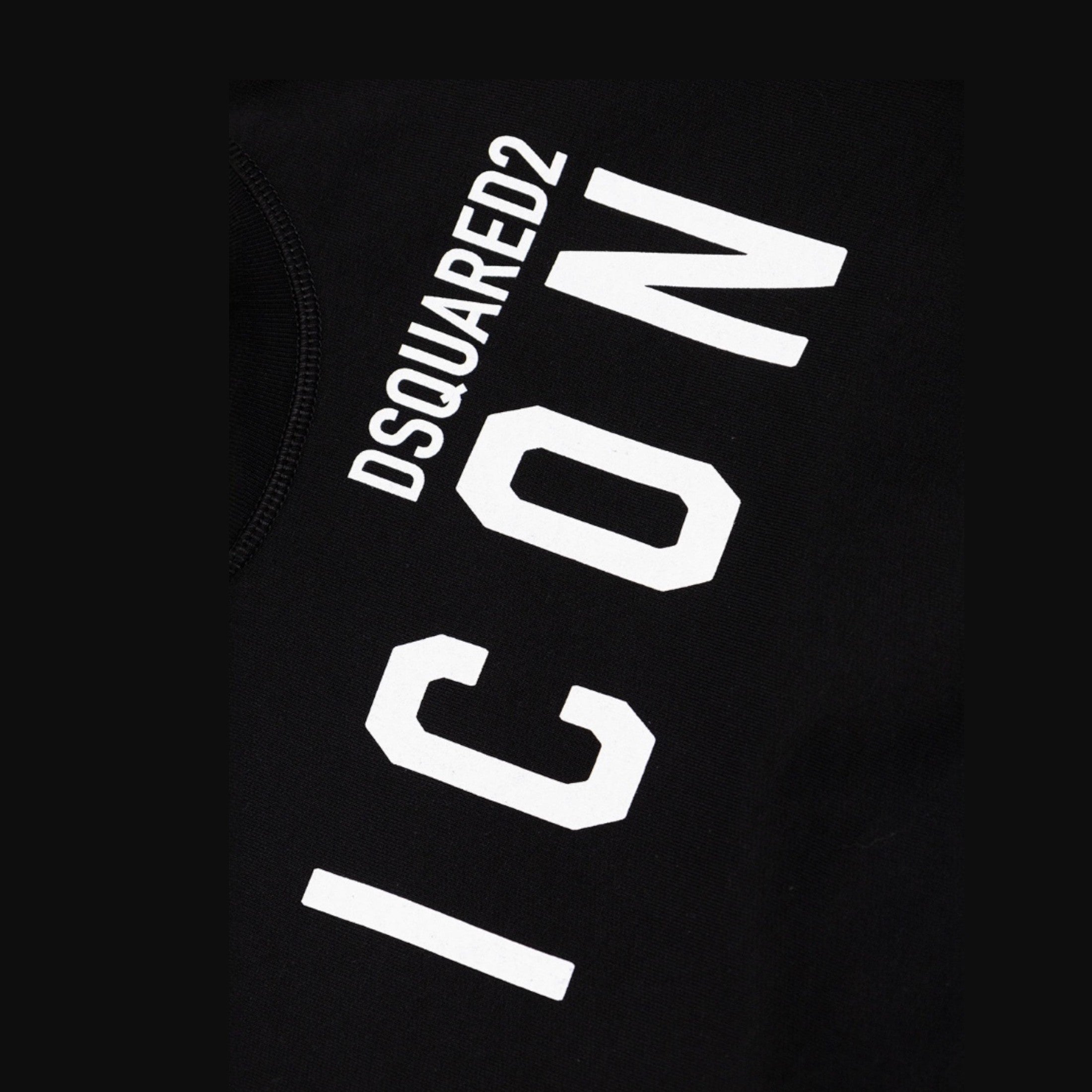 Felpa Bambina Dsquared2 Icon Cropped Dsquared2