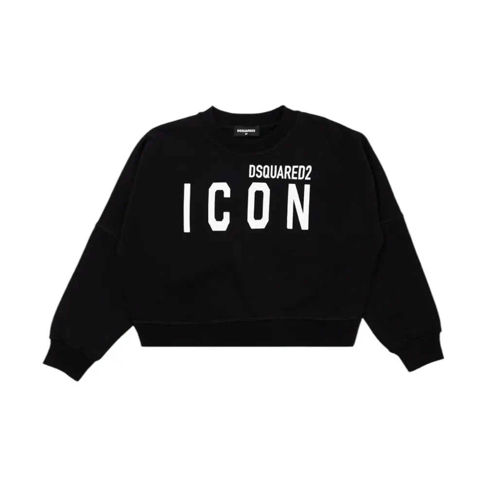 Felpa Bambina Dsquared2 Icon Cropped - Follower SRL
