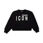 Felpa Bambina Dsquared2 Icon Cropped - Follower SRL