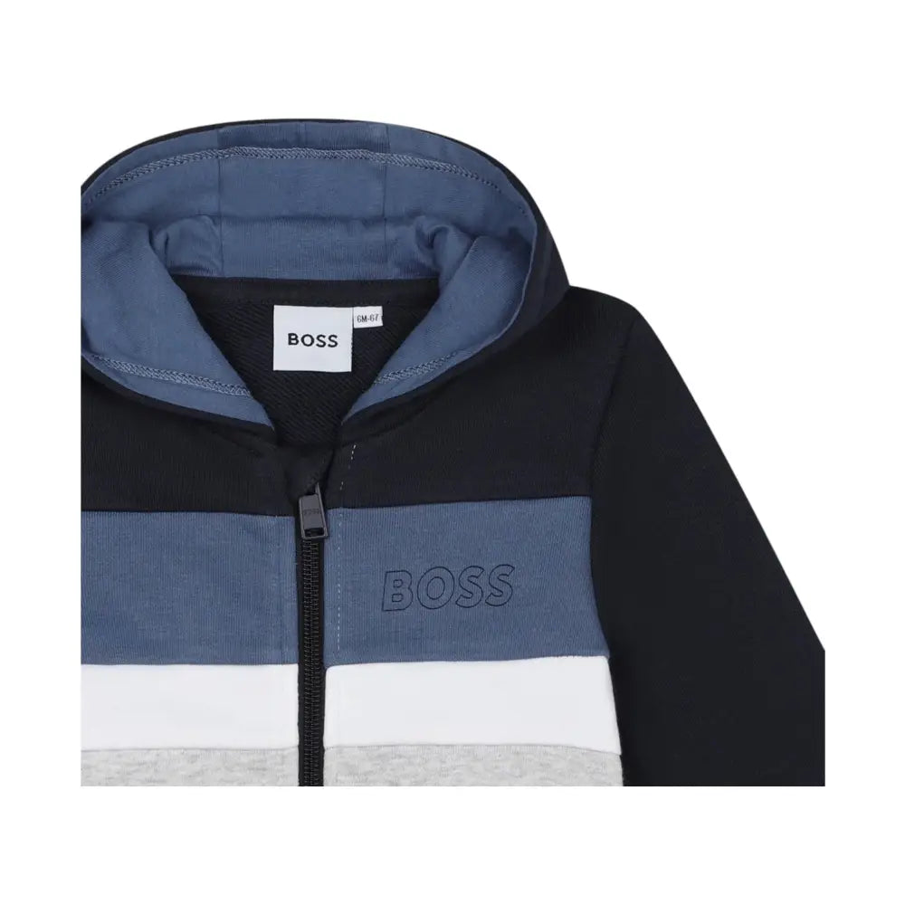 Felpa Bambino Hugo Boss Full Zip Hugo Boss