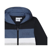 Felpa Bambino Hugo Boss Full Zip Hugo Boss