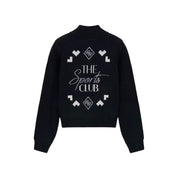 Felpa bomber full zip donna nero guess - felpe