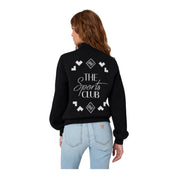 Felpa bomber full zip donna nero guess - felpe