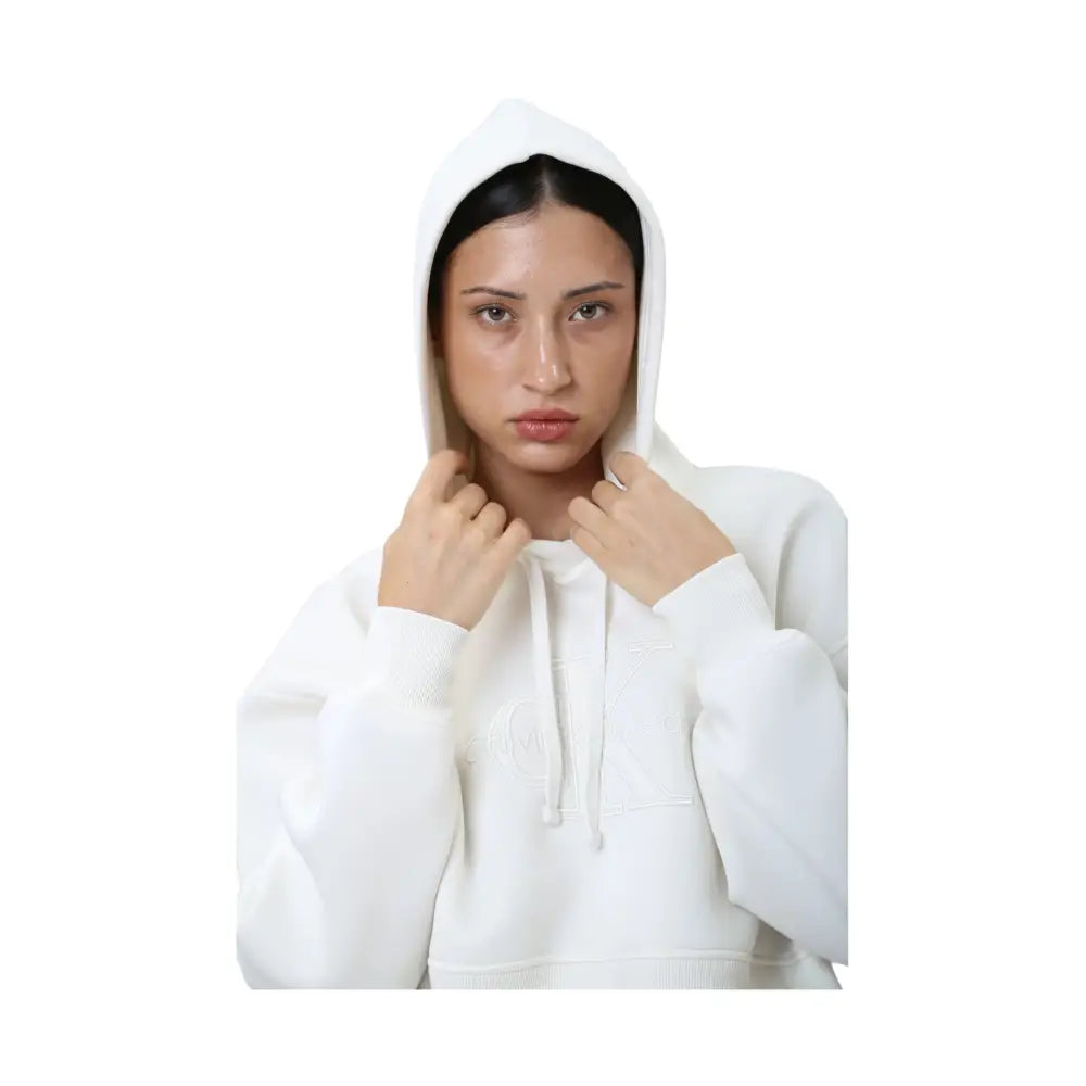 Felpa Cappuccio con Logo Donna Calvin Klein Jeans Calvin Klein Jeans