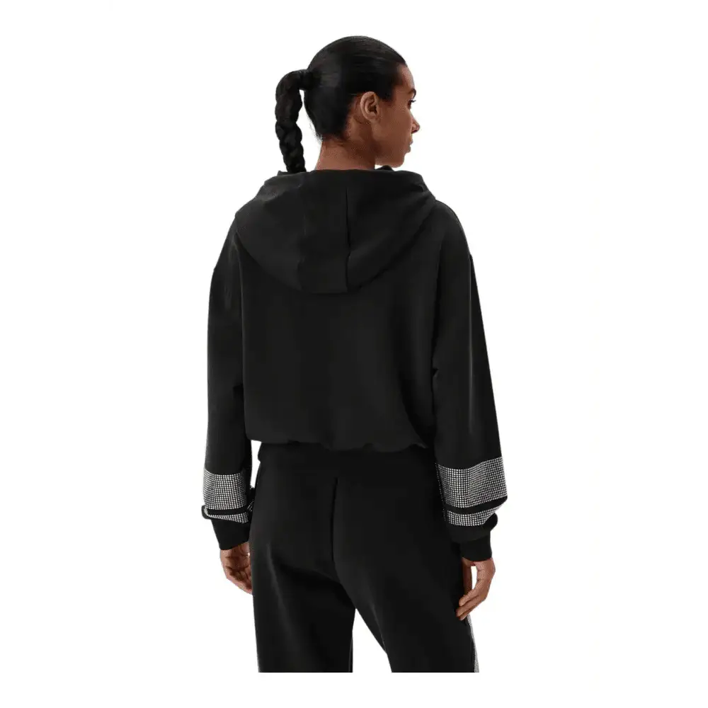 Felpa cappuccio con strass Donna Guess Activewear - Follower SRL