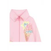 Felpa cappuccio full zip Bambina Billieblush - Follower SRL