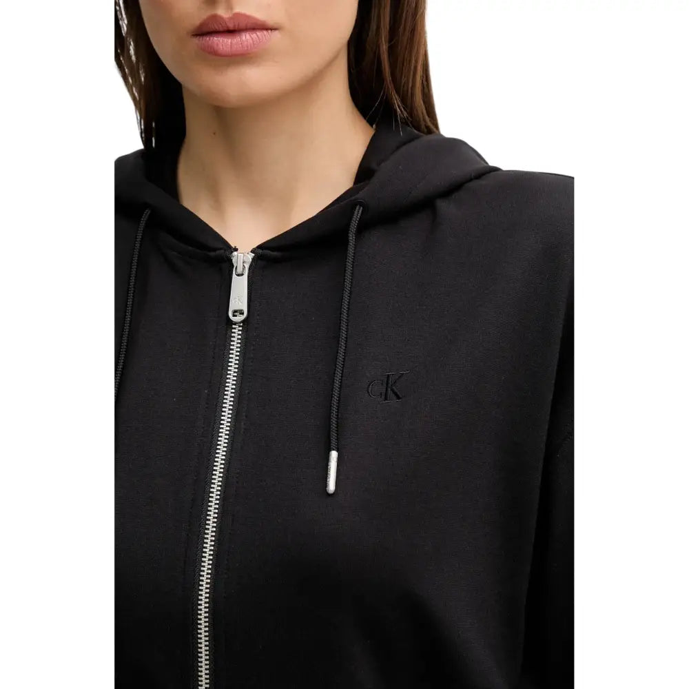 Felpa cappuccio full zip Donna Calvin Klein Jeans Calvin Klein Jeans