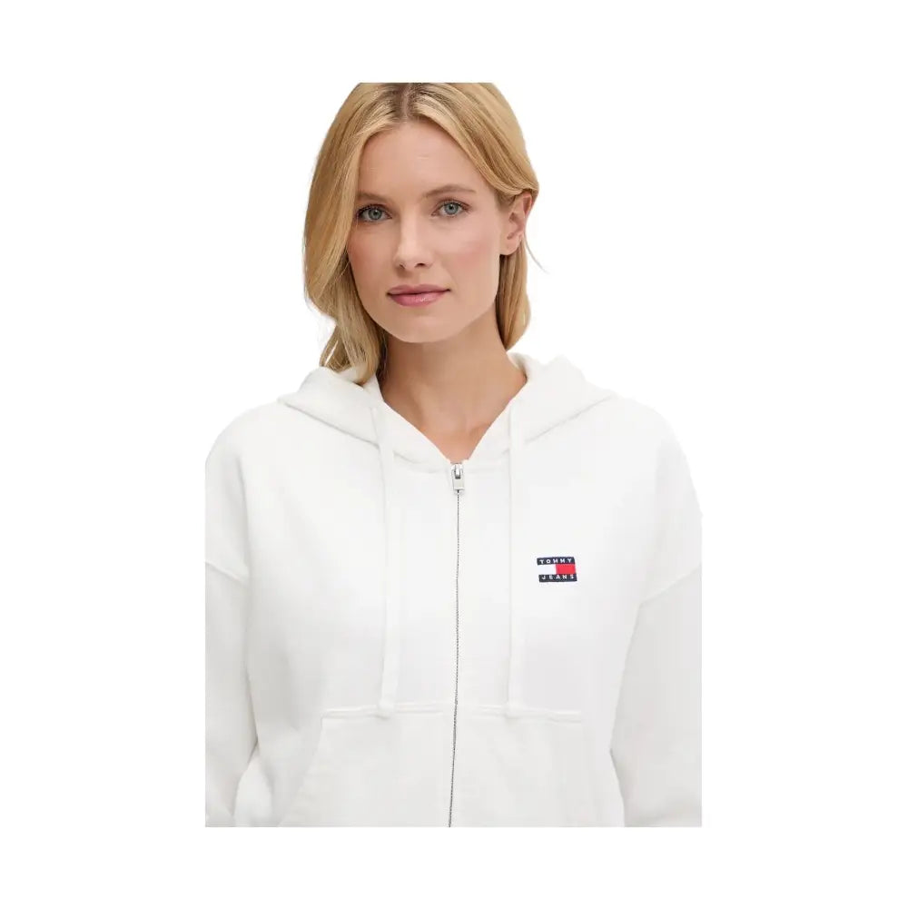Felpa cappuccio full zip Donna Tommy Hilfiger Jeans Tommy Hilfiger Jeans