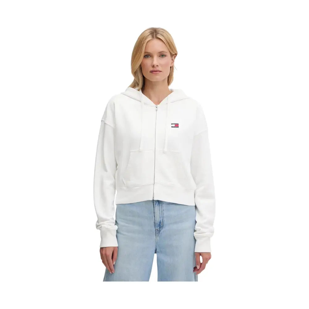 Felpa cappuccio full zip Donna Tommy Hilfiger Jeans Tommy Hilfiger Jeans