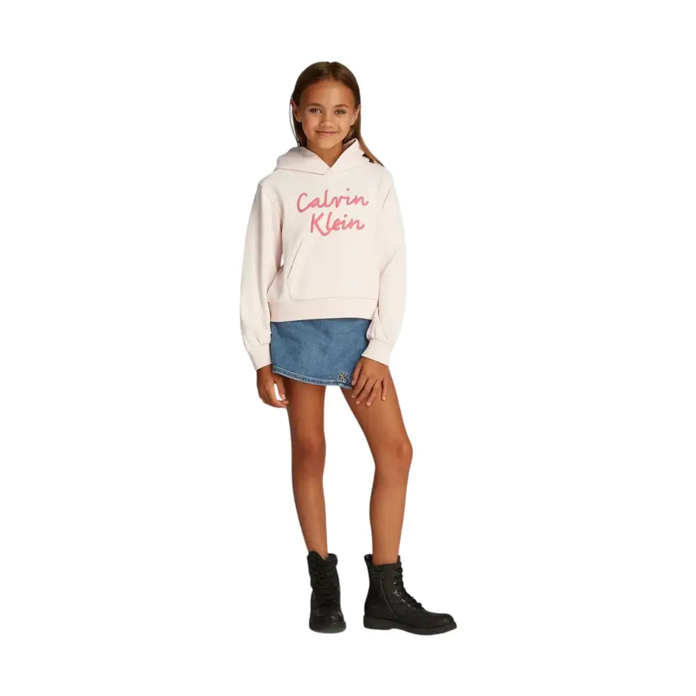 Felpa con cappuccio Bambina Calvin Klein Kids Calvin Klein Kids