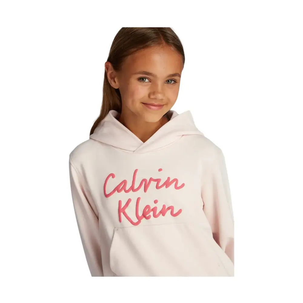 Felpa con cappuccio Bambina Calvin Klein Kids Calvin Klein Kids