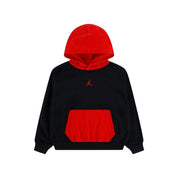Felpa con cappuccio bambino nero jordan - felpe