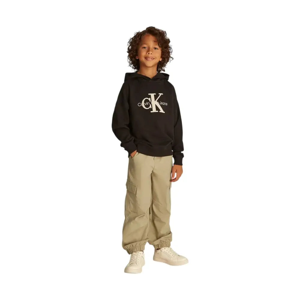 Felpa con cappuccio Bambino unisex Calvin Klein Kids Calvin Klein Kids