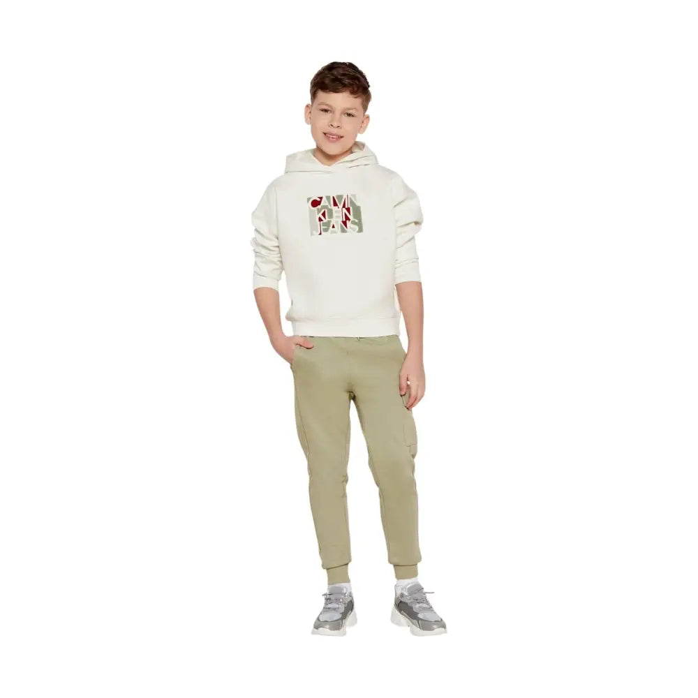 Felpa con cappuccio Bambino unisex Calvin Klein Kids Calvin Klein Kids