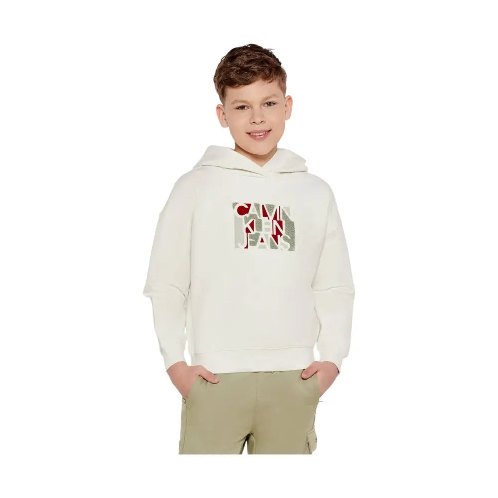 Felpa con cappuccio Bambino unisex Calvin Klein Kids Calvin Klein Kids