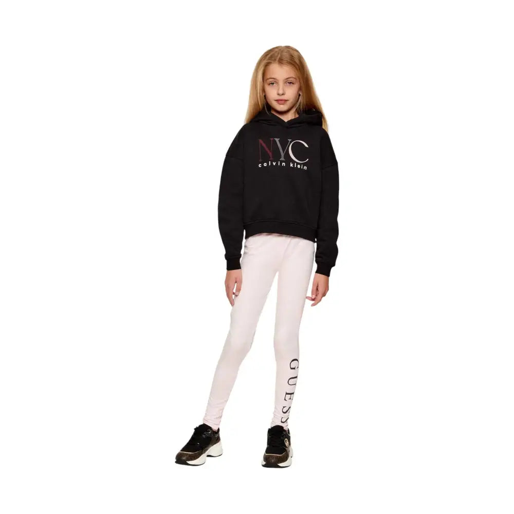 Felpa con cappuccio grafica di new york Bambina Calvin Klein Kids Calvin Klein Kids