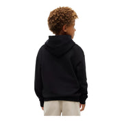 Felpa con cappuccio logo iconico bambino nero tommy hilfiger - felpe