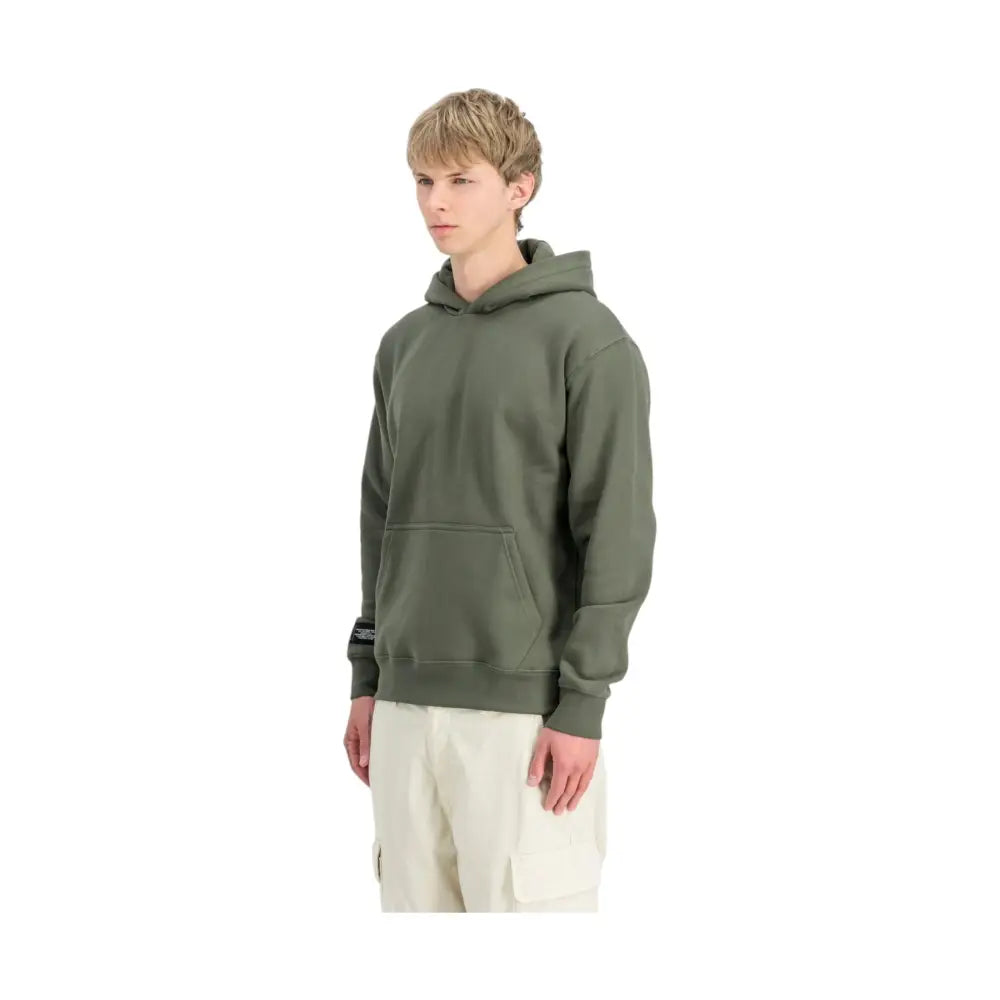 Felpa con Cappuccio Uomo Alpha Industries Alpha Industries