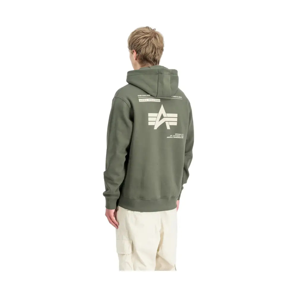 Felpa con Cappuccio Uomo Alpha Industries Alpha Industries