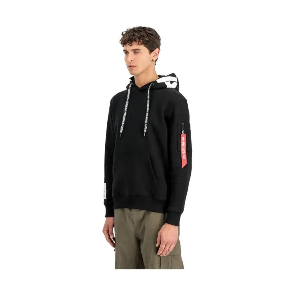 Felpa con Cappuccio Uomo Alpha Industries Alpha Industries