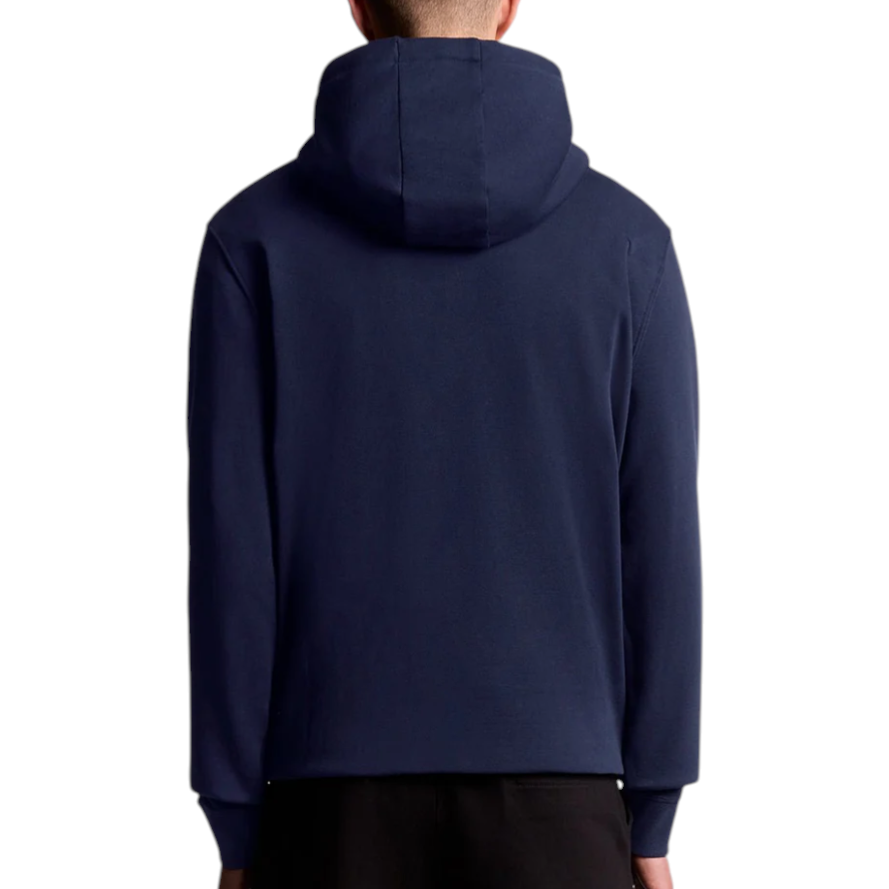 Felpa con cappuccio uomo blu navy lyle e scott in cotone ideale per uso casual