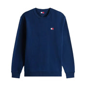 Felpa con distintivo Tommy tono su tono Uomo Tommy Hilfiger Jeans Tommy Hilfiger Jeans