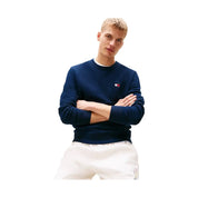 Felpa con distintivo Tommy tono su tono Uomo Tommy Hilfiger Jeans Tommy Hilfiger Jeans