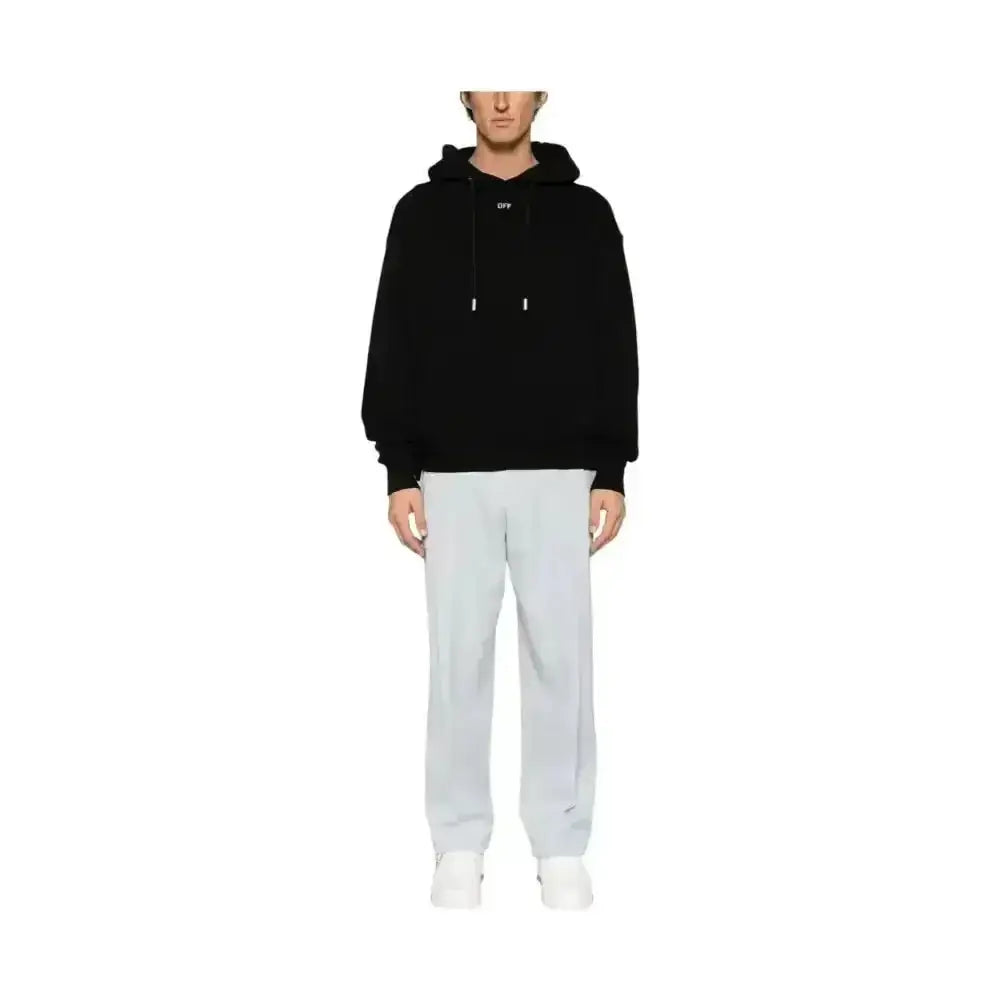 Felpa Diag Embr Uomo Off - White - Follower SRL