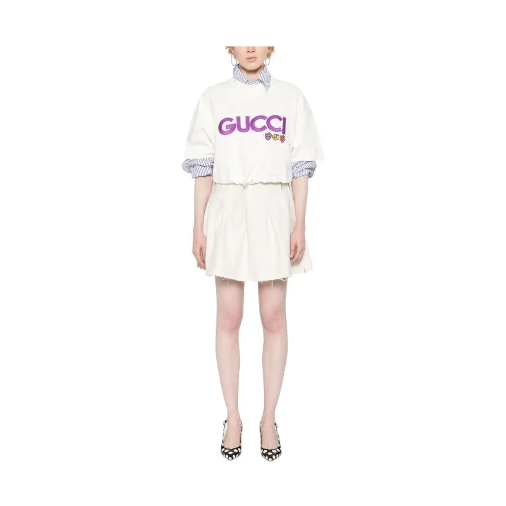 Felpa Donna Gucci With Patch 'Off White' Gucci