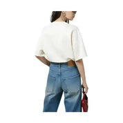 Felpa Donna Gucci With Patch 'Off White' - Follower SRL