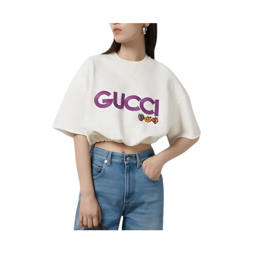 Felpa Donna Gucci With Patch 'Off White' Gucci