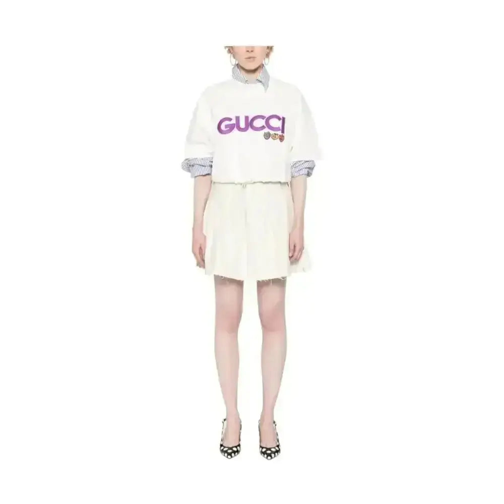 Felpa Donna Gucci With Patch 'Off White' - Follower SRL
