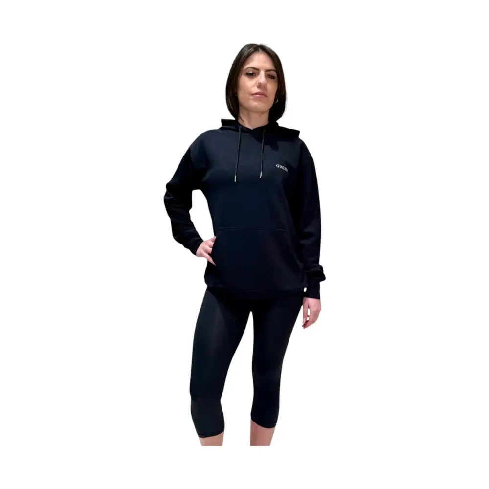 Felpa Donna Guess Activewear con cappuccio Guess Activewear