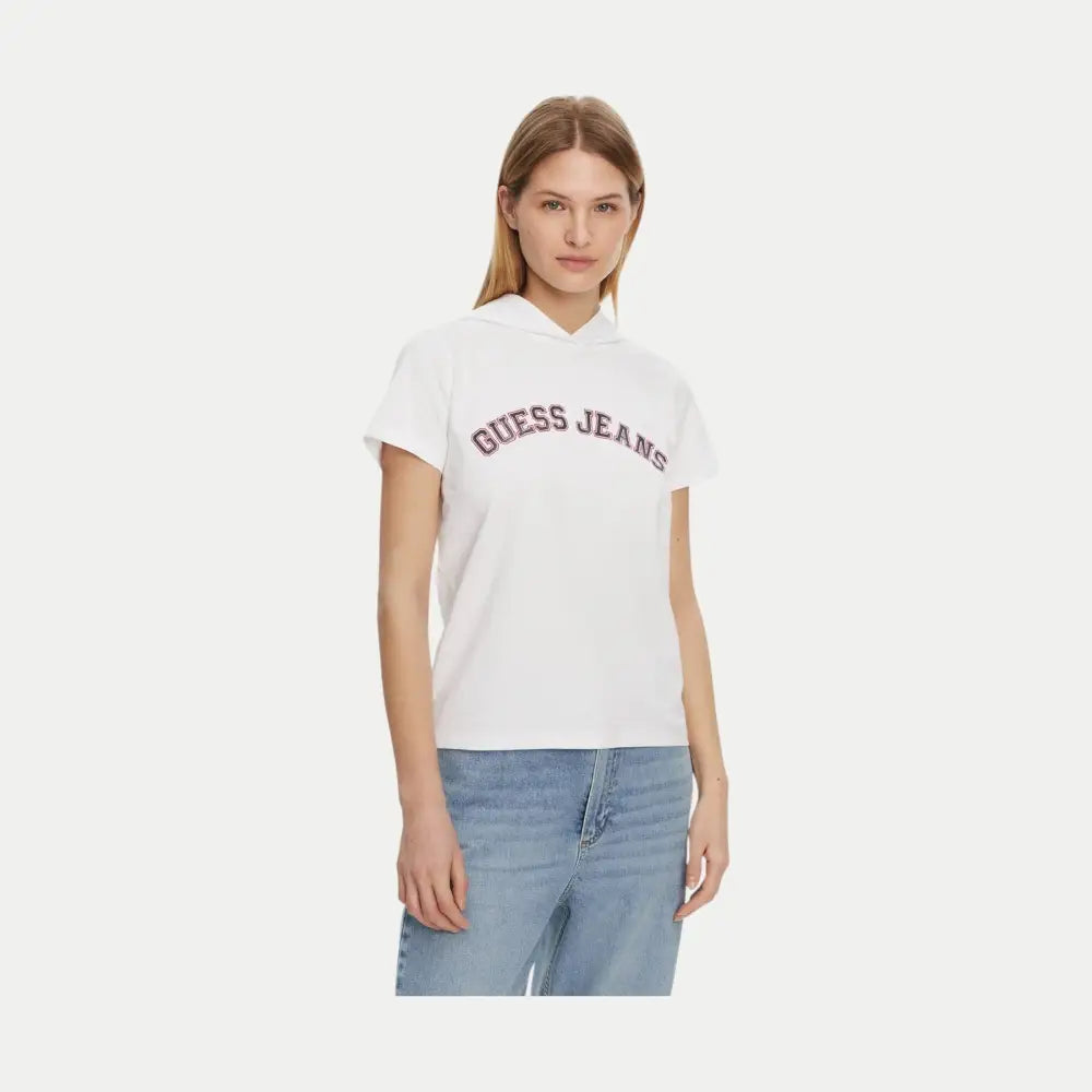 Felpa Donna Guess Jeans Maniche corte Guess Jeans