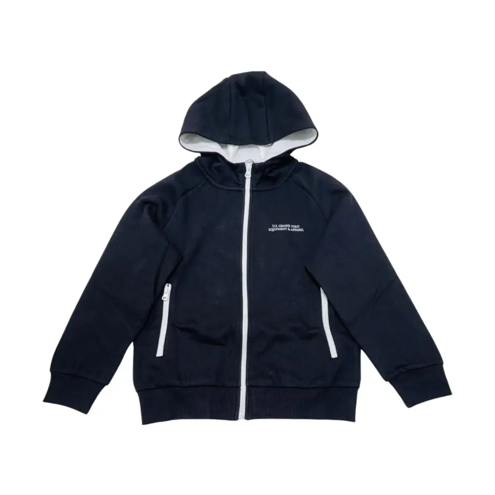 Felpa full zip cappuccio Bambino US Grand Polo US Grand Polo