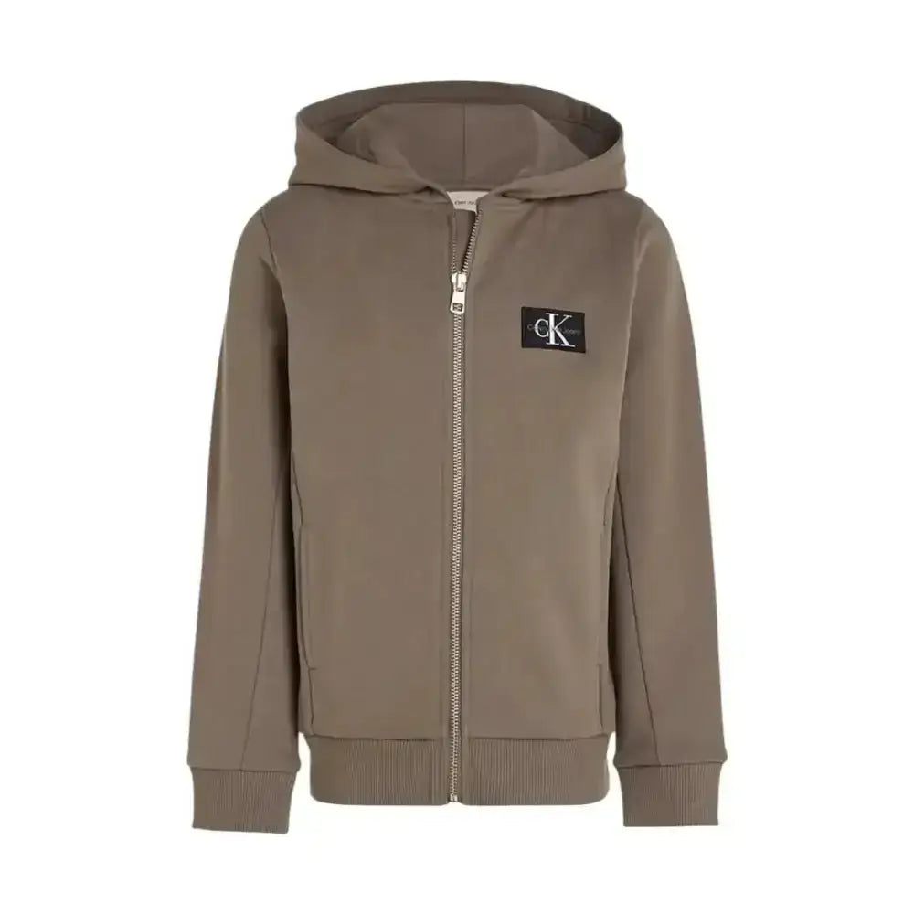 Felpa full zip con cappuccio Bambino unisex Calvin Klein Kids - Follower SRL