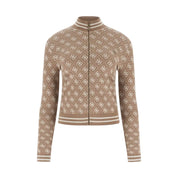 Felpa full zip logo 4G Donna Guess Activewear Guess Activewear